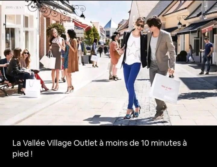 Appartement 2 Pieces 5Min Gare Val D'Europe Parking Inclus Montévrain Esterno foto
